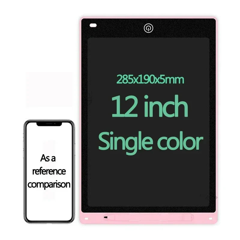 LCD Writing Tablet for Kids - 10/12 Inch Magic Drawing Board & Sketchpad Toy - Perfect Gift for Creative Play!