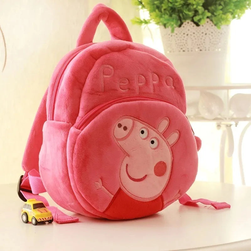 Peppa Pig Kindergarten Plush Schoolbag
