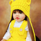 Lifelike Reborn Dolls Realistic Full Silicone Baby Bebe Vinyl 50CM Newborn Girl Doll Princess Toddler Toy Gift