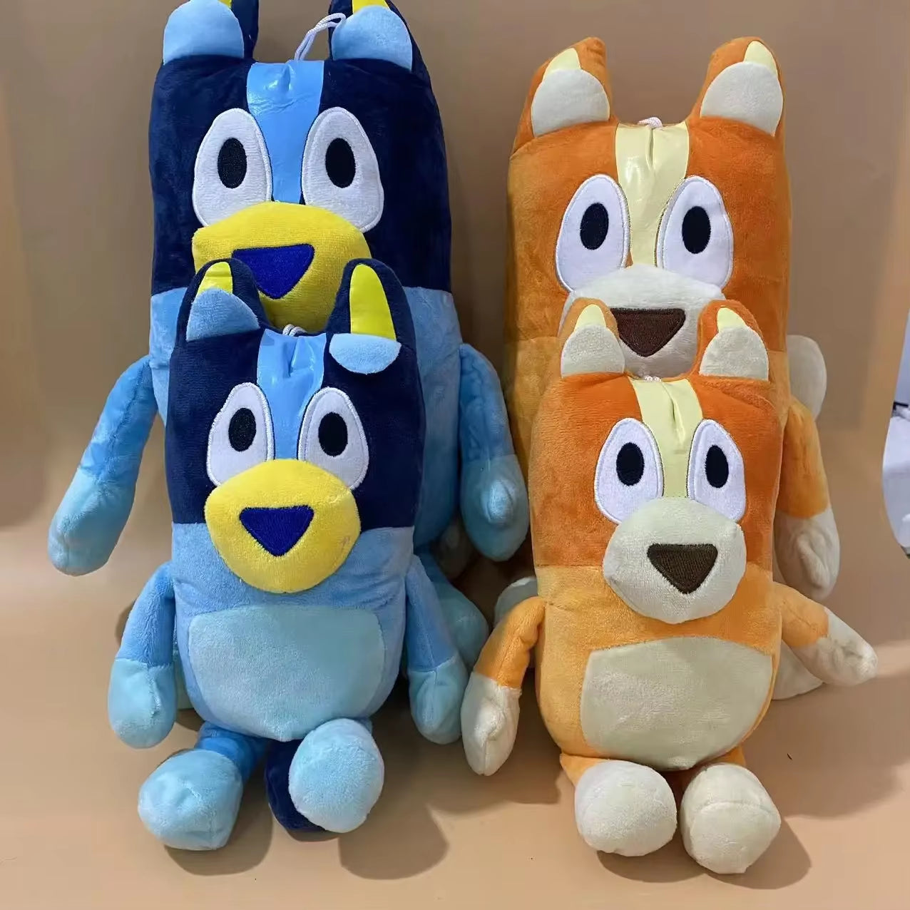 17/28Cm Bluey & Bingo Family Plush Toys Cartoon Dog Stuffed Animals Soft Plush Dolls Christmas Gifts Perfect for Birthday