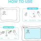 Inflatable Tummy Time Water Play Mat for Babies (Jellyfish)